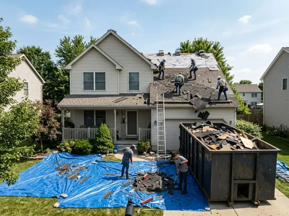 roof-replacement-debris-remova-004 — frequently asked questions, Cheapest Dumpster Rentals in Helena, AL
